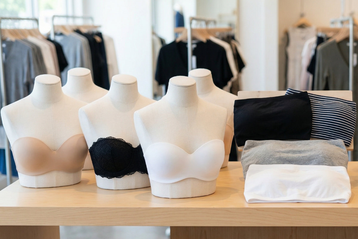 ストラップレスブラのおすすめ3タイプからどれを選ぶ？